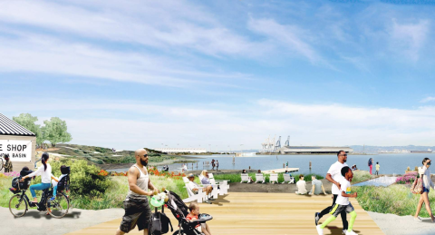 Rendering of the completed 900 Innes project
