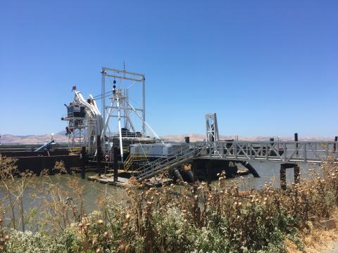 Offloader at Montezuma Wetlands