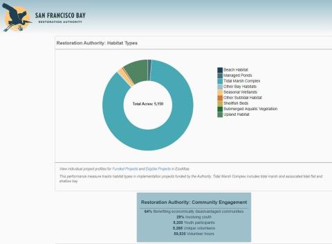 Performance measure dashboard