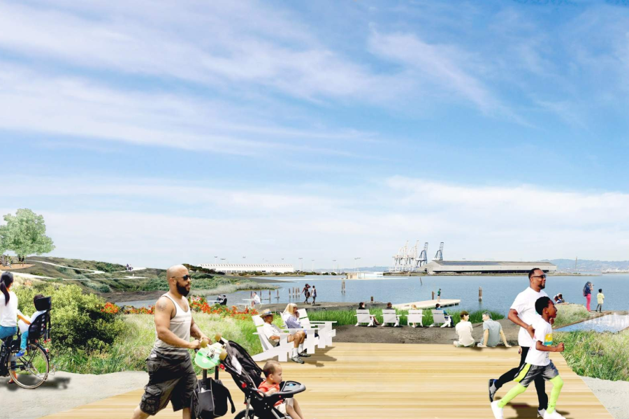 Rendering of the completed 900 Innes project
