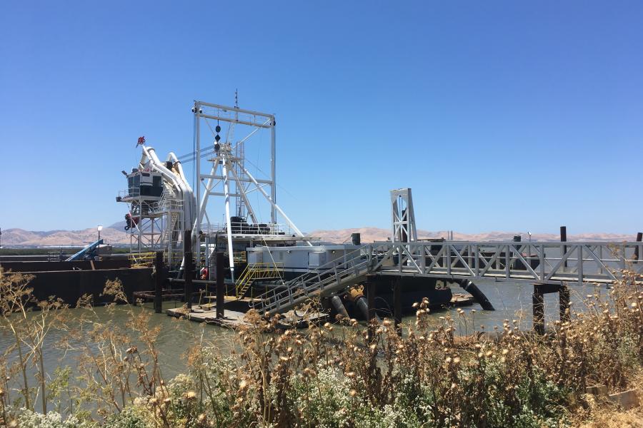 Offloader at Montezuma Wetlands